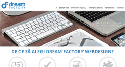 Desktop Screenshot of dreamfactory.ro
